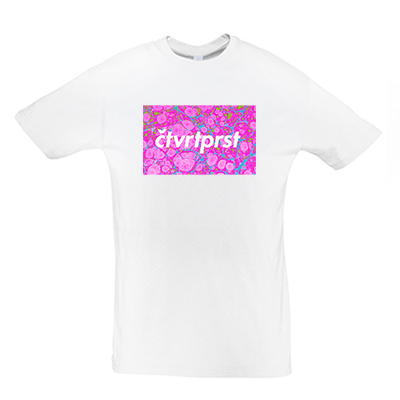 Růžová abstrakce