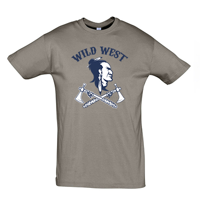 Wild west modrá