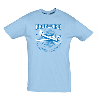 Propeller modrá
