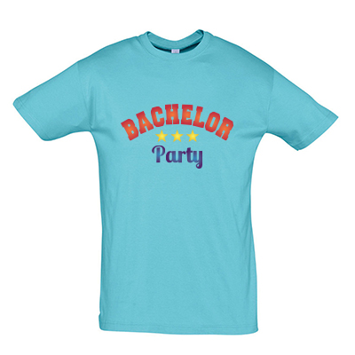Bachelor party oblouk barva