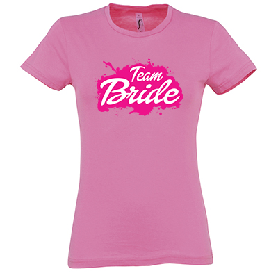 Team bride splash