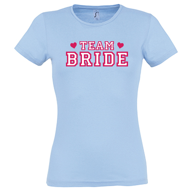 Team bride university bílá výplň