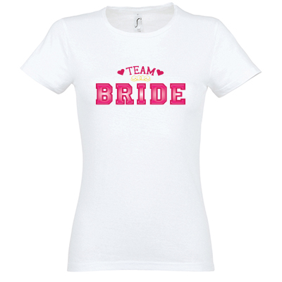 Team bride university výplň kudrlinky
